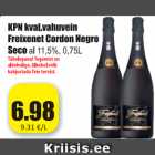 Allahindlus - KPN kval. vahuvein Freixenet Cordon Negro Seco