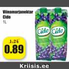 Allahindlus - Viinamarjanektar Cido, 1 L