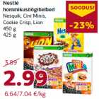 Allahindlus - Nestlé
hommikusöögihelbed