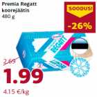 Allahindlus - Premia Regatt
koorejäätis
480 g