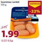 Allahindlus - Saaremaa sardell
330 g