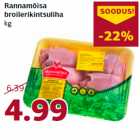 Allahindlus - Rannamõisa
broilerikintsuliha
kg