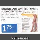 GOLDEN LADY SUNFRESH NAISTE SUKKPÜKSID 10 DEN