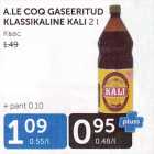 A.LE COQ GASEERITUD KLASSIKALINE KALI 2 L