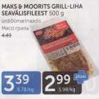 MAKS & MOORITS GRILL-LIHA SEAVÄLISFILEEST 500 G