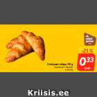 Allahindlus - Croissant võiga, 50 g