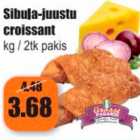 Sibula-juustu croissant