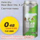 Hele õlu Bear Beer lite