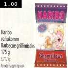 Allahindlus - Haribo vahukomm Barbecue grillimiseks