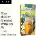 Allahindlus - Dilmah roheline tee sidrunheina ja sidruniga