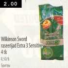 Allahindlus - Wilkinson Sword raseerijad Extra 3 Sensitive