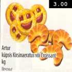 Allahindlus - Artur küpsis Kirsinaeratus või Croissant