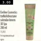 Allahindlus - Eveline Cosmetics tselluliidivastane salendav kreem 3D Spa