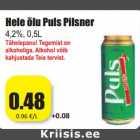 Hele õlu Puls Pilsner
