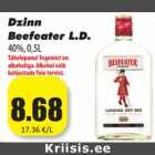 Allahindlus - Dzinn
Beefeater L.D.
