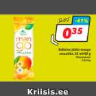 Allahindlus - Balbiino jäätis mango
smuutike, 65 ml/60 g