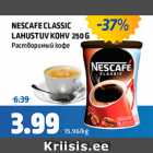 Allahindlus - NESCAFE CLASSIC LAHUSTUV KOHV 250 G