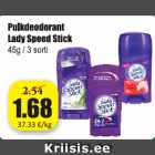 Pulkdeodorant Lady Speed Stick