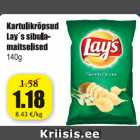 Kartulikrõpsud Lay´s sibulamaitselised 140 g