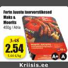 Forte Juustu toorvorstikesed Maks&Moorits