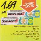 Allahindlus - Blend-a -Med hambapasta,