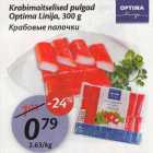 Allahindlus - Krabimaitselised pulgad Optima Linija, 300 g