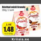 Allahindlus - Röstitud müsli Granola 