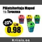 Pliiatsiteritaja Maped 1 tk