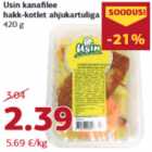 Allahindlus - Usin kanafi lee
hakk-kotlet ahjukartuliga
420 g