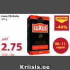 Luxus filtrikohv
500 g