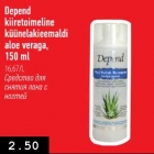 Allahindlus - Depend kiiretoimeline küünelakieemaldi aloe veraga, 150 ml