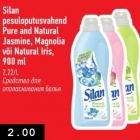 Allahindlus - Silan pesuloputusvahend Pure and Natural Jasmine, Magnolia või Natural Iris, 900 ml