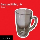 Allahindlus - Kruus xxxl 400 ml