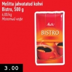 Allahindlus - Melitta jahvatatud kohvi Bistro, 500 g