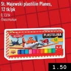 Allahindlus - St.Majewski plastiliin Planes 12 tk/pk