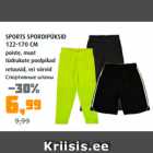 SPORTS SPORDIPÜKSID 122-170 CM