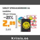 SMILEY SPIRAALMÄRKMIK A6 