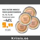 MAX FACTOR MIRACLE TOUCH JUMESTUSKREEM 