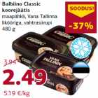 Allahindlus - Balbiino Classic
koorejäätis