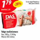 Allahindlus - Valge voolimismass
Das, 500 g, 3,58/kg