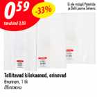 Allahindlus - Tellitavad kilekaaned, erinevad
Brunnen, 1 tk