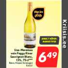 Allahindlus - Uus-Meremaa
vein Foggy River
Sauvignon Blanc,
13%, 75 cl***