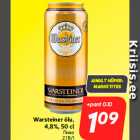 Allahindlus - Warsteiner õlu,
4,8%, 50 cl