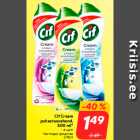 Allahindlus - Cif Cream
puhastusvahend,
500 ml*