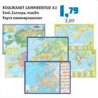 KOOLIKAART LAMINEERITUD a3