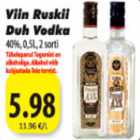 Allahindlus - Viin Ruskii Duh Vodka