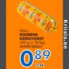 Allahindlus - Wõro KOORENE KEEDUVORST, 500 g