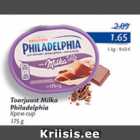 Allahindlus - Toorijuust Milka Philadelphia 175 g