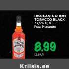 HISPAANIA RUMM
TOBACCO BLACK
37,5% 0,7L