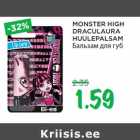 Allahindlus - MONSTER HIGH
DRACULAURA
HUULEPALSAM